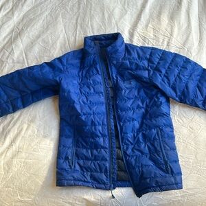 Mountain Hardware, Enduro, packable down puffer coat men’s small blue
